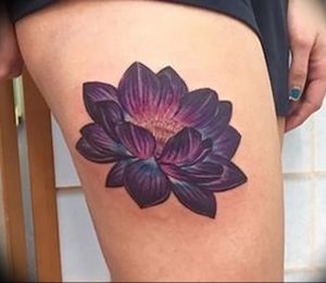 фото тату лотос от 02.10.2017 №021 - lotus tattoo - tattoo-photo.ru