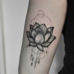 фото тату лотос от 02.10.2017 №022 - lotus tattoo - tattoo-photo.ru