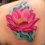 фото тату лотос от 02.10.2017 №023 - lotus tattoo - tattoo-photo.ru