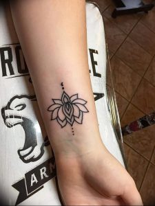 фото тату лотос от 02.10.2017 №024 - lotus tattoo - tattoo-photo.ru