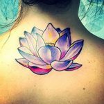 фото тату лотос от 02.10.2017 №031 - lotus tattoo - tattoo-photo.ru