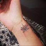 фото тату лотос от 02.10.2017 №039 - lotus tattoo - tattoo-photo.ru
