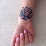 фото тату лотос от 02.10.2017 №044 - lotus tattoo - tattoo-photo.ru