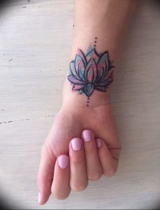 фото тату лотос от 02.10.2017 №044 - lotus tattoo - tattoo-photo.ru