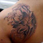 фото тату лотос от 02.10.2017 №050 - lotus tattoo - tattoo-photo.ru
