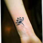 фото тату лотос от 02.10.2017 №056 - lotus tattoo - tattoo-photo.ru