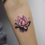 фото тату лотос от 02.10.2017 №060 - lotus tattoo - tattoo-photo.ru