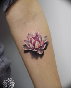 фото тату лотос от 02.10.2017 №060 - lotus tattoo - tattoo-photo.ru