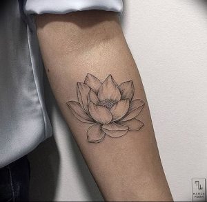 фото тату лотос от 02.10.2017 №072 - lotus tattoo - tattoo-photo.ru