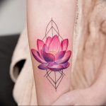 фото тату лотос от 02.10.2017 №079 - lotus tattoo - tattoo-photo.ru