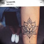 фото тату лотос от 02.10.2017 №142 - lotus tattoo - tattoo-photo.ru