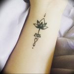 фото тату лотос от 02.10.2017 №161 - lotus tattoo - tattoo-photo.ru