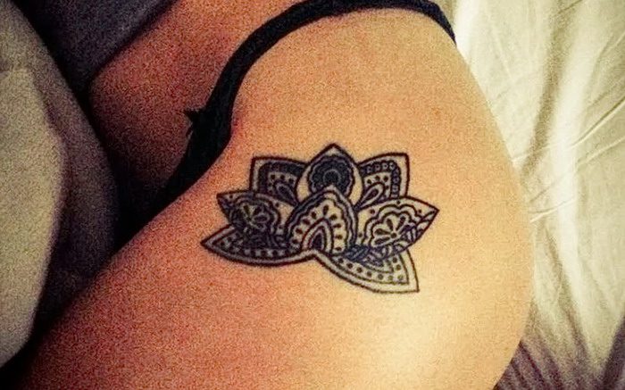 фото тату лотос от 02.10.2017 №178 - lotus tattoo - tattoo-photo.ru