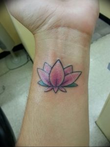 фото тату лотос от 02.10.2017 №179 - lotus tattoo - tattoo-photo.ru