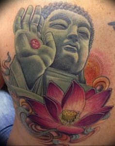фото тату лотос от 02.10.2017 №182 - lotus tattoo - tattoo-photo.ru