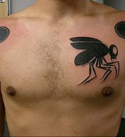 фото тату муха от 22.09.2017 №016 — Fly Tattoo — tattoo-photo.ru