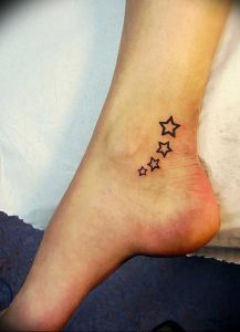 фото тату на щиколотке от 30.10.2017 №013 - ankle tattoo - tattoo-photo.ru