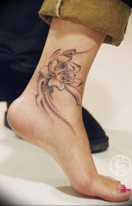 фото тату на щиколотке от 30.10.2017 №017 - ankle tattoo - tattoo-photo.ru