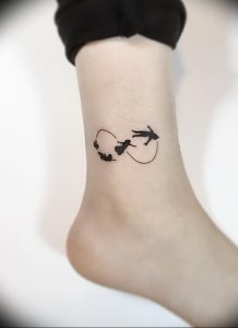 фото тату на щиколотке от 30.10.2017 №048 - ankle tattoo - tattoo-photo.ru