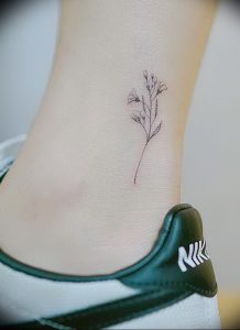 фото тату на щиколотке от 30.10.2017 №049 - ankle tattoo - tattoo-photo.ru