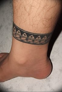 фото тату на щиколотке от 30.10.2017 №061 - ankle tattoo - tattoo-photo.ru
