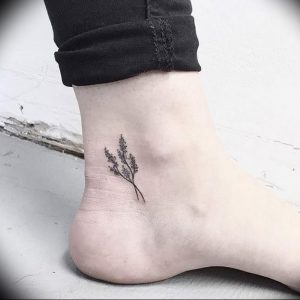 фото тату на щиколотке от 30.10.2017 №070 - ankle tattoo - tattoo-photo.ru