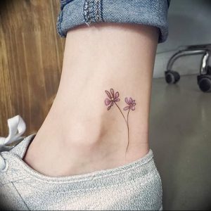 фото тату на щиколотке от 30.10.2017 №084 - ankle tattoo - tattoo-photo.ru