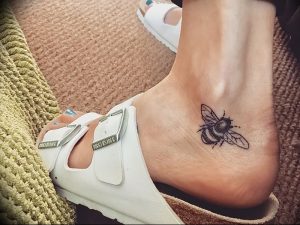 фото тату на щиколотке от 30.10.2017 №094 - ankle tattoo - tattoo-photo.ru