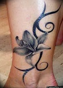 фото тату на щиколотке от 30.10.2017 №101 - ankle tattoo - tattoo-photo.ru