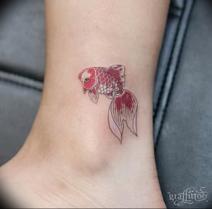 фото тату на щиколотке от 30.10.2017 №106 - ankle tattoo - tattoo-photo.ru