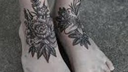фото тату на щиколотке от 30.10.2017 №116 - ankle tattoo - tattoo-photo.ru