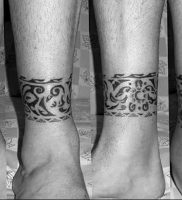 фото тату на щиколотке от 30.10.2017 №123 — ankle tattoo — tattoo-photo.ru