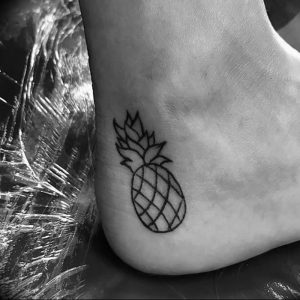 фото тату на щиколотке от 30.10.2017 №127 - ankle tattoo - tattoo-photo.ru
