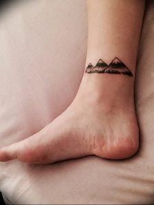 фото тату на щиколотке от 30.10.2017 №133 - ankle tattoo - tattoo-photo.ru