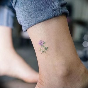 фото тату на щиколотке от 30.10.2017 №134 - ankle tattoo - tattoo-photo.ru