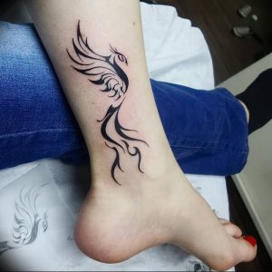 фото тату на щиколотке от 30.10.2017 №136 - ankle tattoo - tattoo-photo.ru