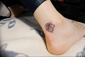 фото тату на щиколотке от 30.10.2017 №139 - ankle tattoo - tattoo-photo.ru