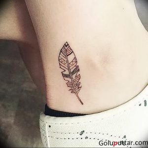 фото тату на щиколотке от 30.10.2017 №140 - ankle tattoo - tattoo-photo.ru