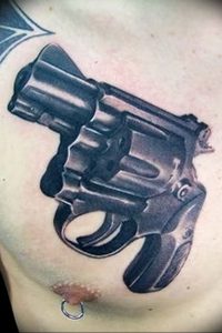 фото тату оружие от 05.09.2017 №031 - tattoo weapons - tattoo-photo.ru