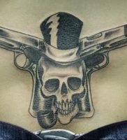 фото тату оружие от 05.09.2017 №101 — tattoo weapons — tattoo-photo.ru