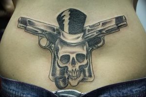 фото тату оружие от 05.09.2017 №101 - tattoo weapons - tattoo-photo.ru