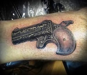 фото тату оружие от 05.09.2017 №122 - tattoo weapons - tattoo-photo.ru