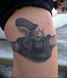 фото тату оружие от 05.09.2017 №133 - tattoo weapons - tattoo-photo.ru