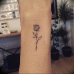 фото тату роза от 30.09.2017 №010 - rose tattoo - tattoo-photo.ru