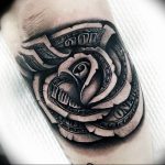 фото тату роза от 30.09.2017 №011 - rose tattoo - tattoo-photo.ru