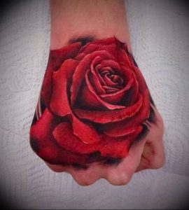 фото тату роза от 30.09.2017 №037 - rose tattoo - tattoo-photo.ru