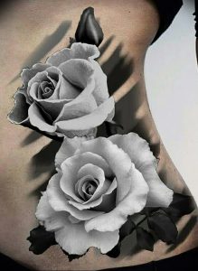 фото тату роза от 30.09.2017 №042 - rose tattoo - tattoo-photo.ru