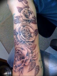 фото тату роза от 30.09.2017 №046 - rose tattoo - tattoo-photo.ru