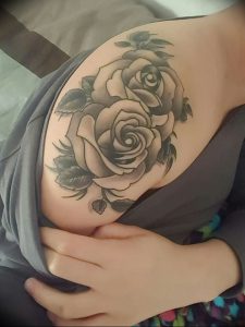 фото тату роза от 30.09.2017 №048 - rose tattoo - tattoo-photo.ru