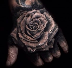 фото тату роза от 30.09.2017 №053 - rose tattoo - tattoo-photo.ru